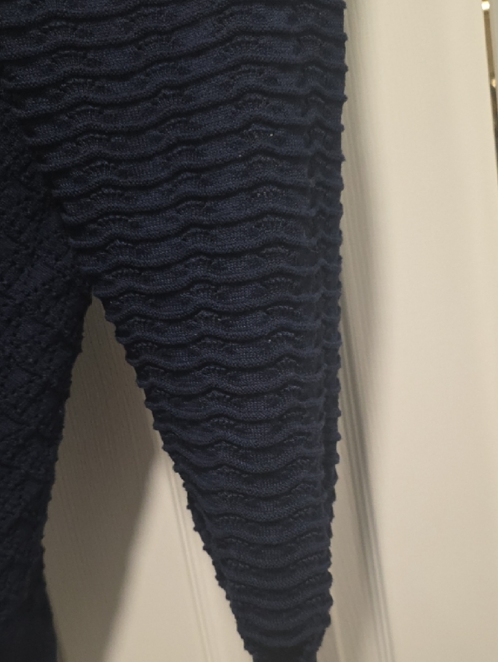 Navy Open-Front Cardigan - Picture 9 of 13